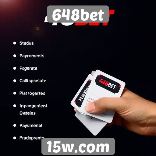 Métodos de pagamento aceitos no 648bet